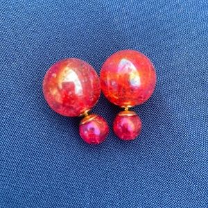 Double Sided Earrings